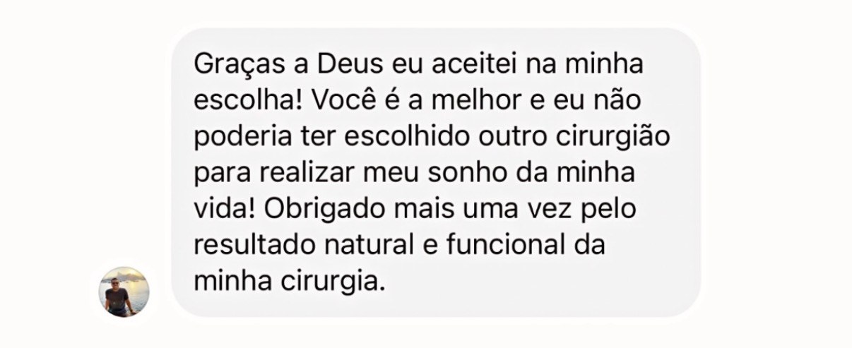 Depoimento autorizado sobre resultado natural e funcional