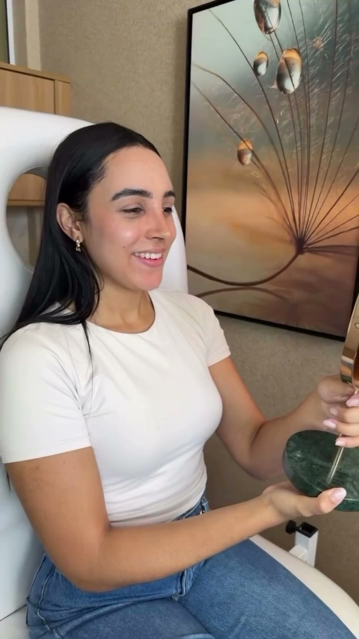 Dra. Monica durante o acompanhamento de uma paciente
